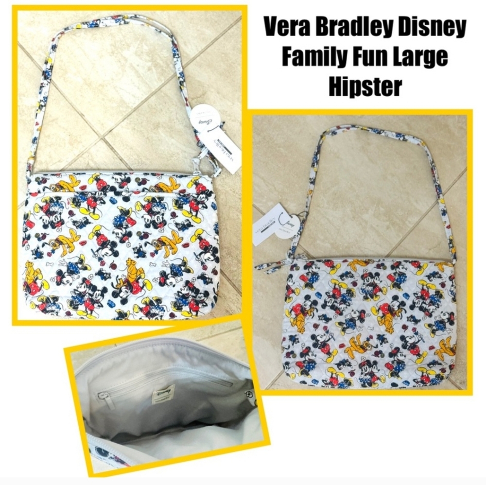Vera Bradley Mickey Mouse Print Bag